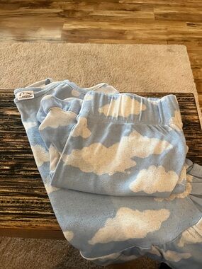 art class Light Blue Cloud Knit Sleepwear Top and Shorts Set